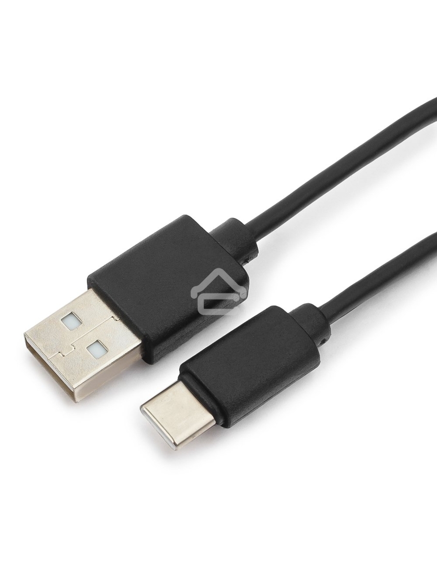 Кабель USB Гарнизон GCC-USB2-AMCM-0.3M, USB2.0 AM/ USB3.1 Type-C, 0.3м, пакет