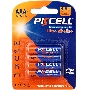 Щелочной/алкалиновый элемент питания PKCELL LR03-4B тип - AAА 4 шт в блистере