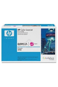 Картридж лазерный HP Q5953A пурпурный для Color LaserJet 4700 10000стр.