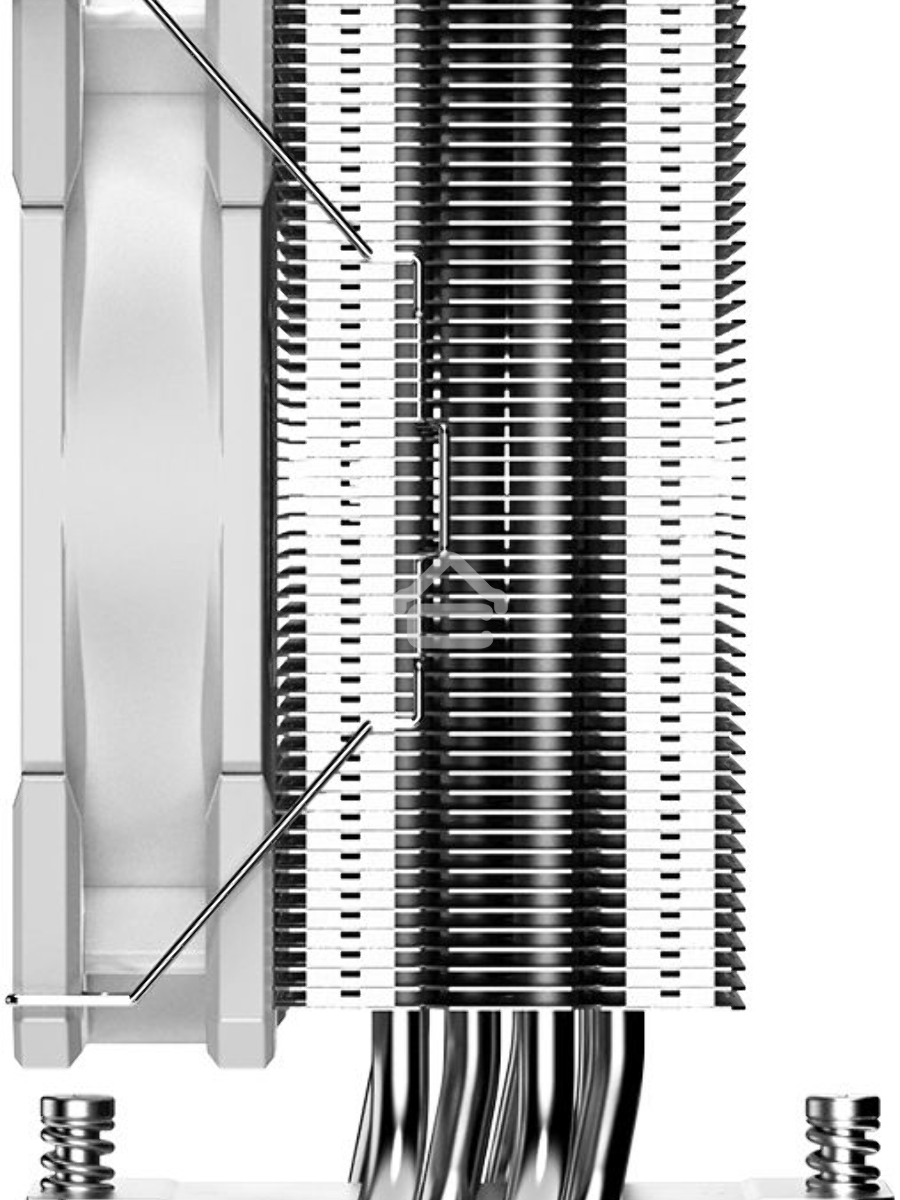 Кулер ID-COOLING SE-224-XTS ARGB белый 120мм алюминий+медь 1500rpm 29db 4-pin 220W 151мм