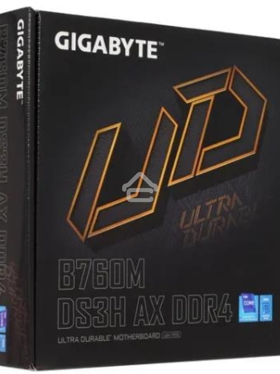 Материнская плата Gigabyte B760M DS3H AX DDR4, LGA 1700, Intel B760, 4xDDR4, 4xSATA, 2xM.2, 1xPCI-E 4.0 x16, 2xPCI-E 4.0 x1, 1xHDMI, 2xDP, 1x 2.5Gb LAN, 3xUSB 3.2 Gen 1, 2xUSB 2.0, 3x3.5 мм, 7.1, Micro-ATX