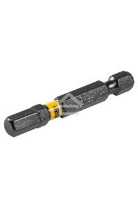 Набор бит HEX 6х50, сталь S2, шестигранный профиль, 10 шт.  Denzel