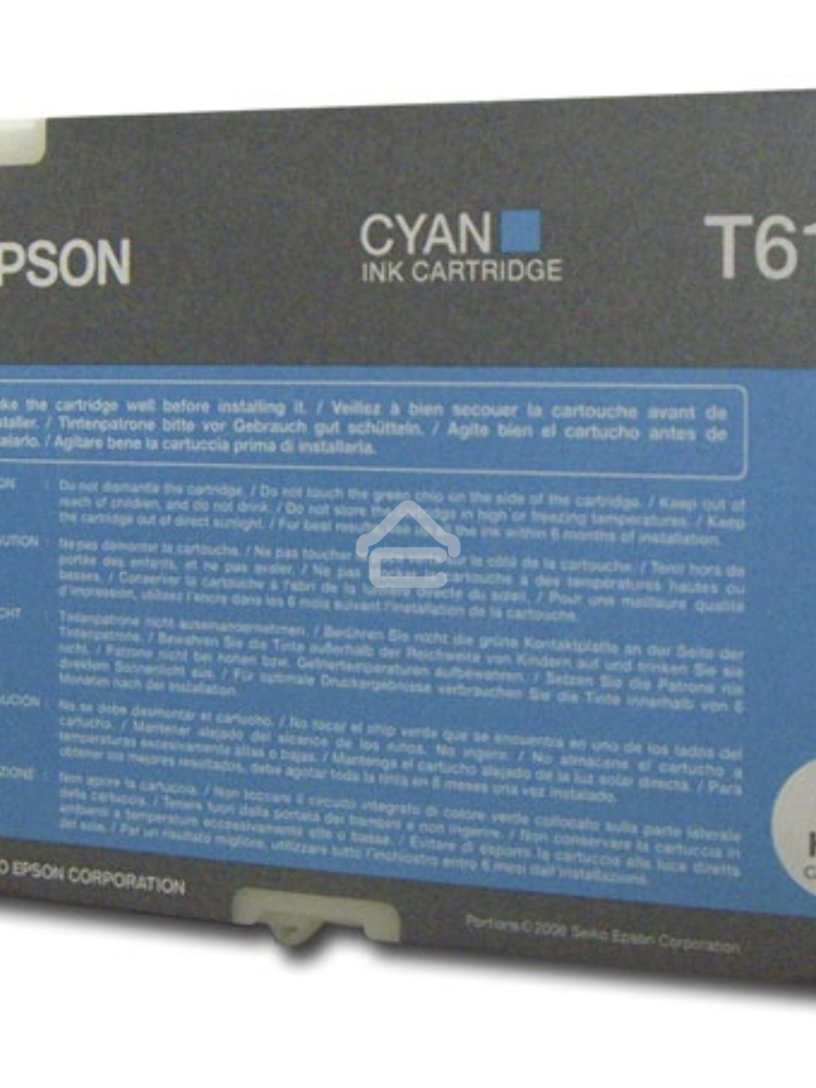 Картридж струйный Epson C13T617200 голубой для B-300/B-500DN/B-510DN