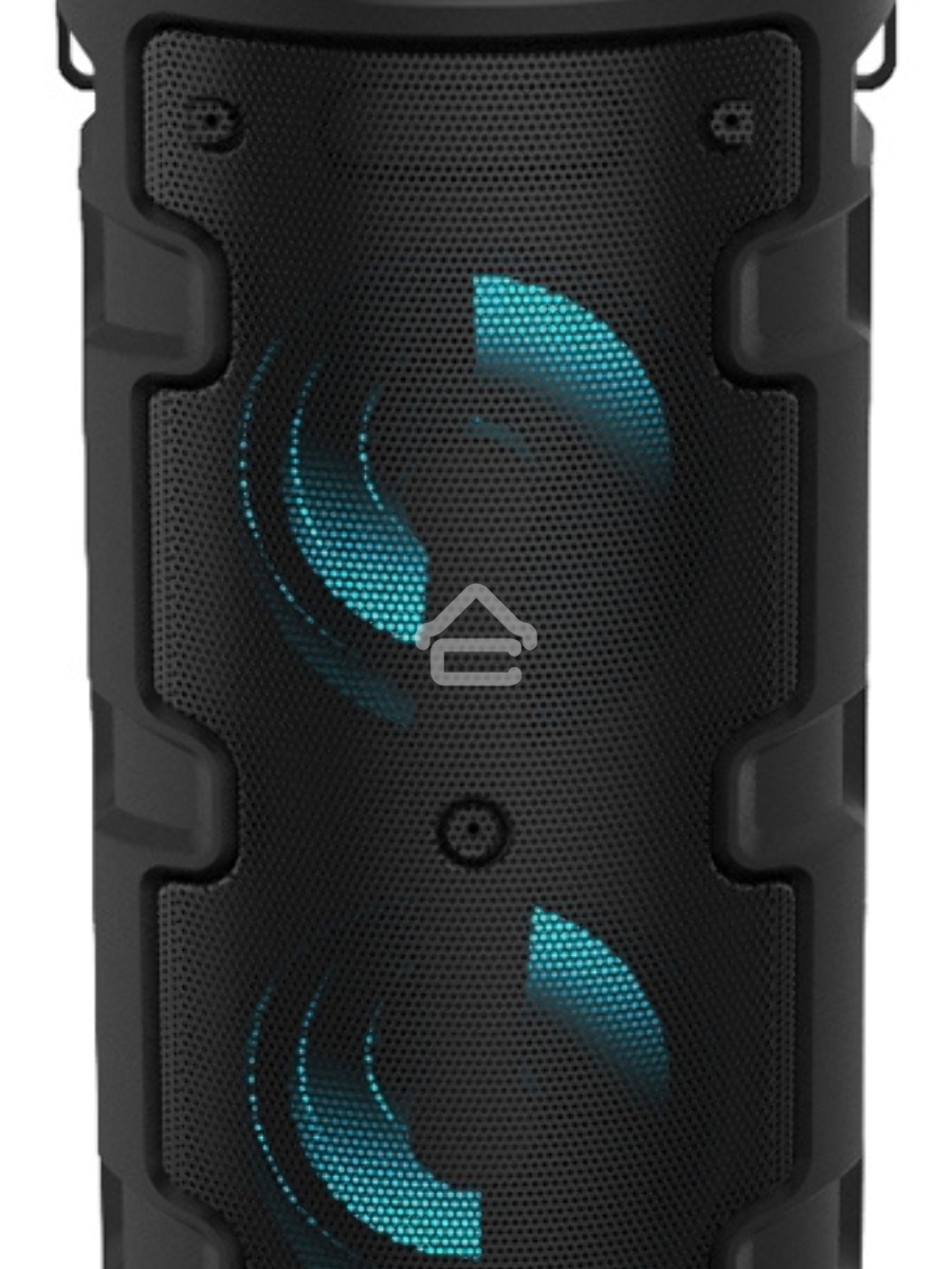 Минисистема Hyundai H-MC160 черный 50Вт/FM/USB/BT/SD/MMC