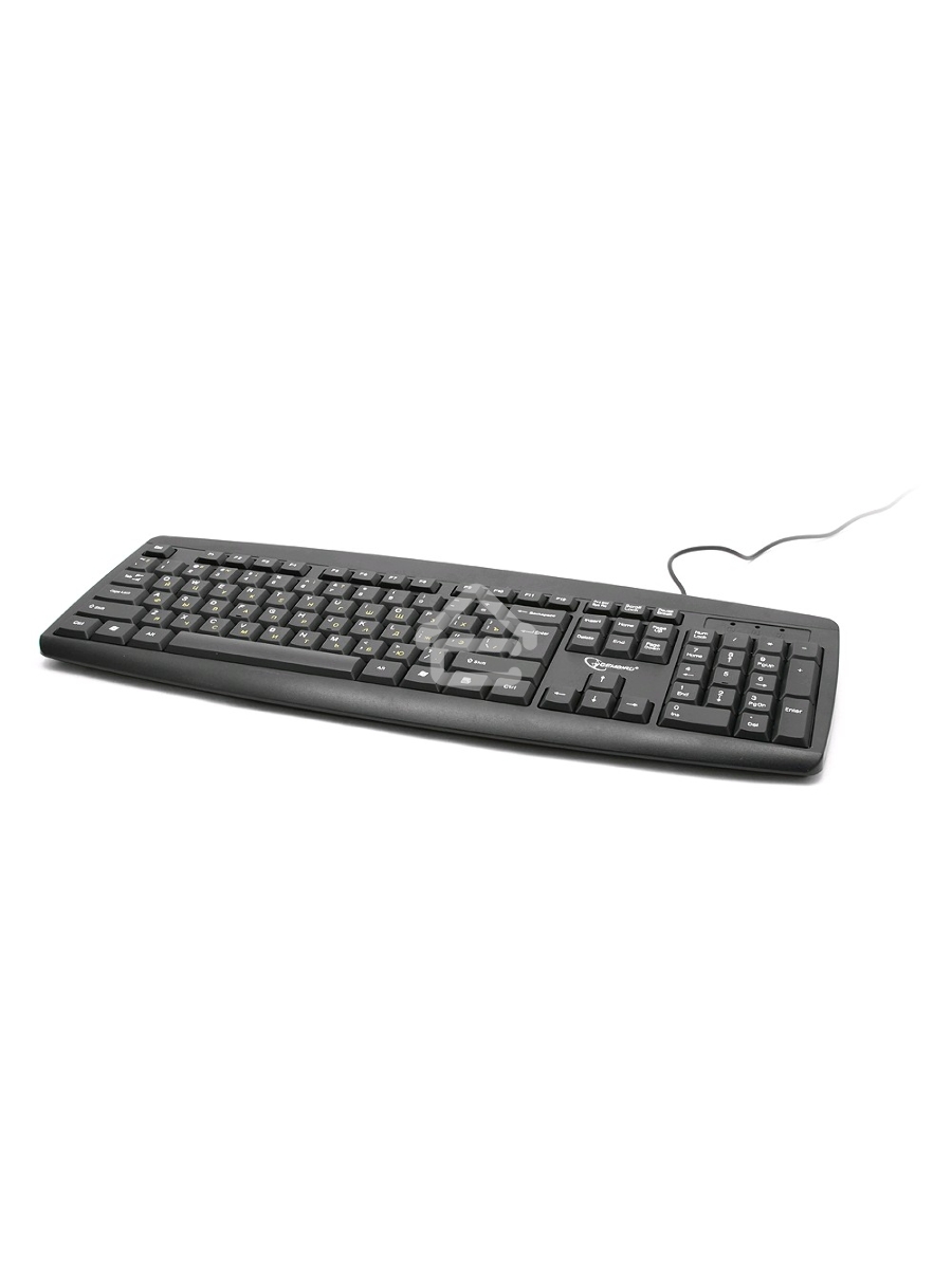 Клавиатура Gembird KB-8351U-BL проводная, USB, черный
