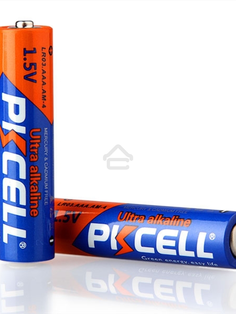 Щелочной/алкалиновый элемент питания PKCELL LR03-4B тип - AAА 4 шт в блистере