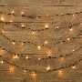 Гирлянда «Твинкл-Лайт» 20 м, темно-зеленый ПВХ, 160 LED, цвет теплый белый