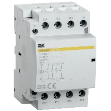 Контактор модульный КМ63-40М AC/DC IEK MKK21-63-40 IEK