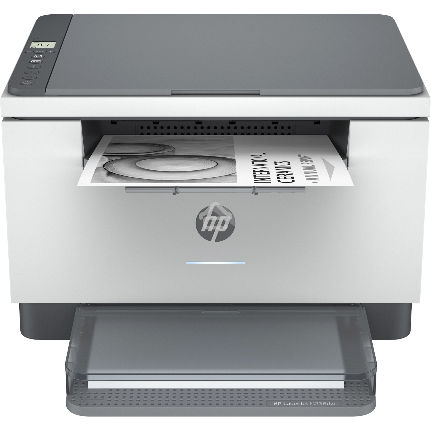 МФУ лазерное HP LaserJet M236dw (9YF95A), A4, ч/б, печ. до 29 стр/мин., 600 x 600 dpi, USB, RJ-45, Wi-Fi, Air Print, Mopria
