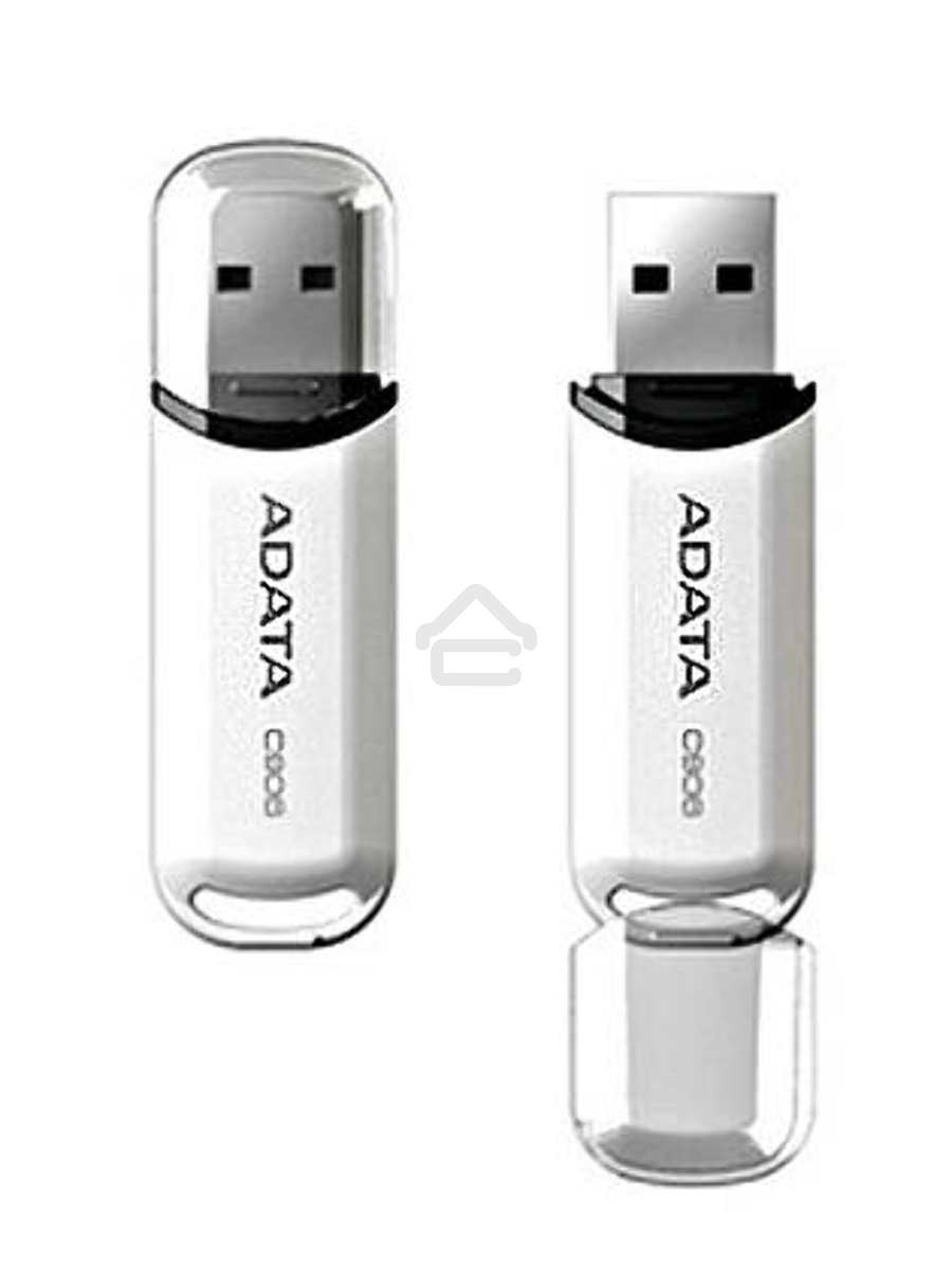 Флеш диск ADATA Flash Drive 32Gb C906 AC906-32G-RWH {USB2.0, White}