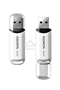 Флеш диск ADATA Flash Drive 32Gb C906 AC906-32G-RWH {USB2.0, White}