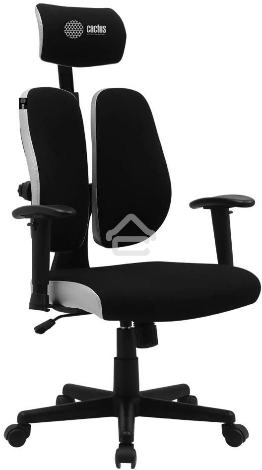 Кресло компьютерное Cactus CS-CHR-MC03-BKGY черный