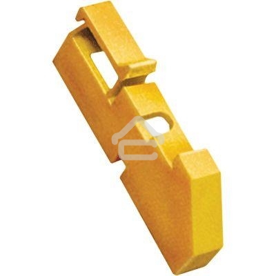 Изолятор на DIN-рейку жел. ИЭК YIS21