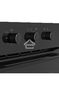 Шкаф духовой газовый с электрическим грилем Maunfeld MOGS703B2, встраиваемый