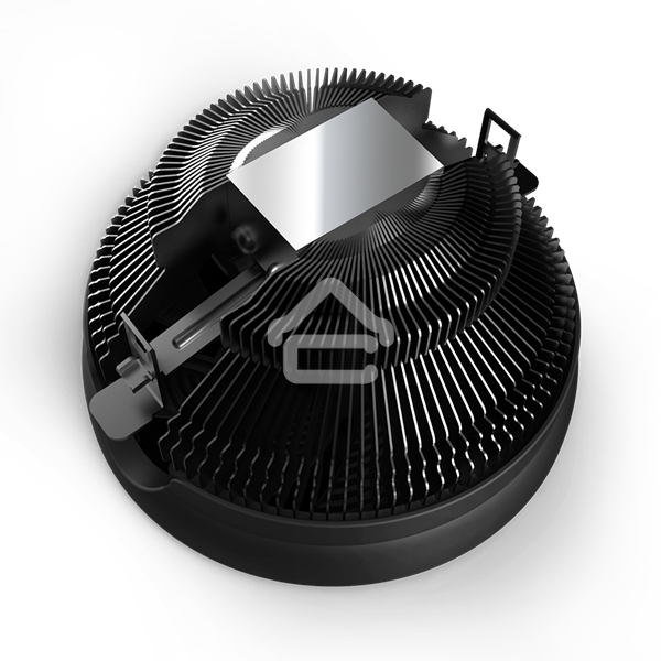 Кулер PCCooler E126M PRO черный 120мм алюминий+медь 1800rpm 29.8db 4-pin 92W 70мм