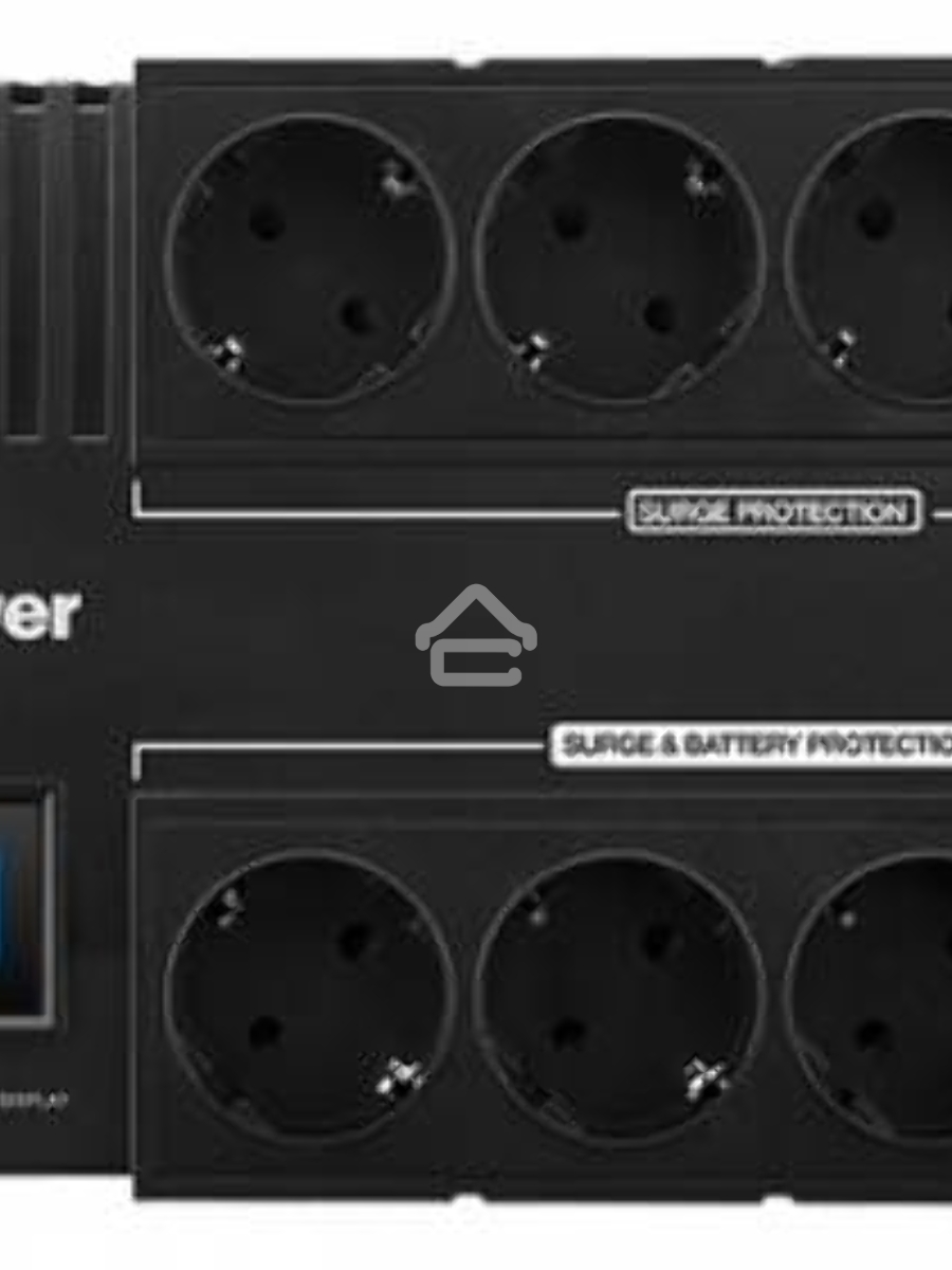 Источник бесперебойного питания CyberPower BR1200ELCD 1200VA/720W USB/RJ11/45 (4+4 EURO)