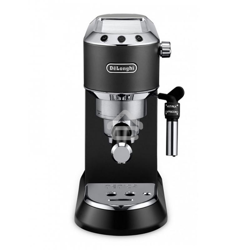 Кофеваркa рожковая DeLonghi EC 685 BK черный, исп. кофе - молотый/чалды, 1.1 л, 1350 Вт, 15 Бар.