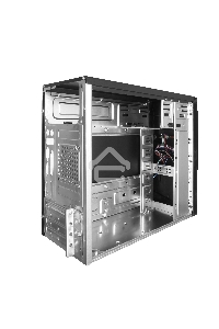 Компьютерный корпус Exegate EX284022RUS Minitower BA-201 Black, mATX, <без БП>, 2*USB, Audio
