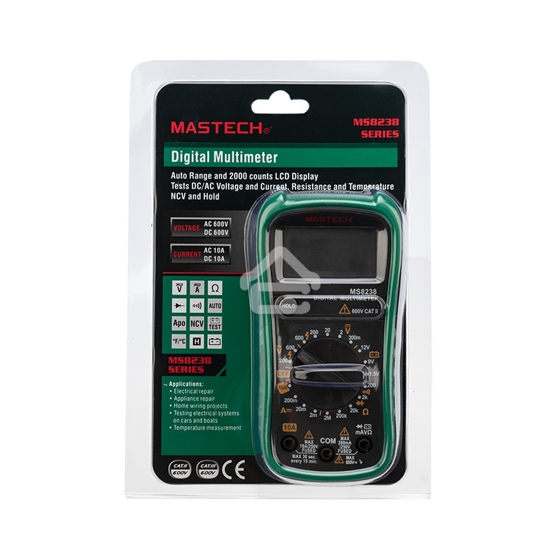 Универсальный мультиметр MASTECH MS8238 в кожухе 13-2026