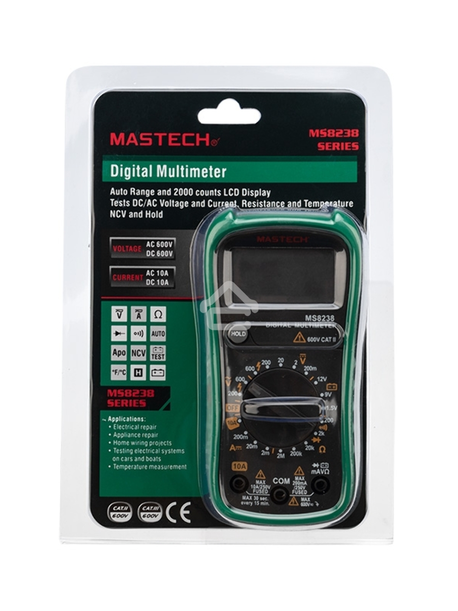 Универсальный мультиметр MASTECH MS8238 в кожухе 13-2026