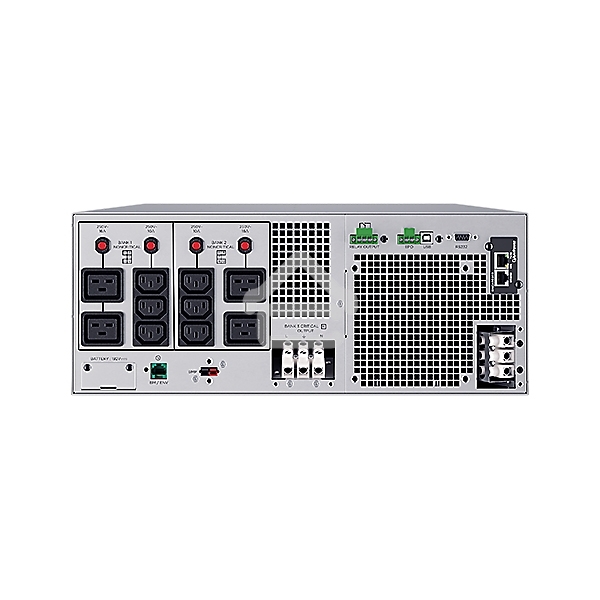 Источник бесперебойного питания UPS CyberPower OL8KERTHD Online 8000VA/8000W USB/RS-232/Dry/EPO/SNMPslot/BM/ENV/RJ11/45/ВБМ (6 IEC С13, 1 IEC C19, terminal)