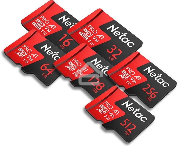 Флеш карта MicroSD card Netac P500 Extreme Pro 128GB, retail version w/o SD adapter