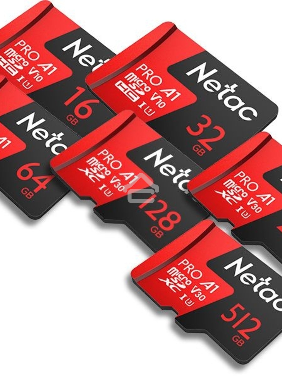 Флеш карта MicroSD card Netac P500 Extreme Pro 128GB, retail version w/o SD adapter