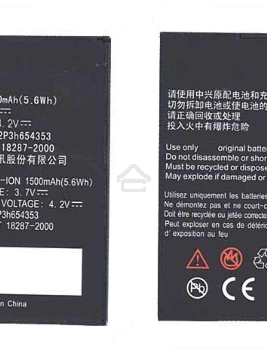 Аккумуляторная батарея Li3715T42P3h654353 для ZTE E760 ZTE Raise 3.7 V 5.6Wh