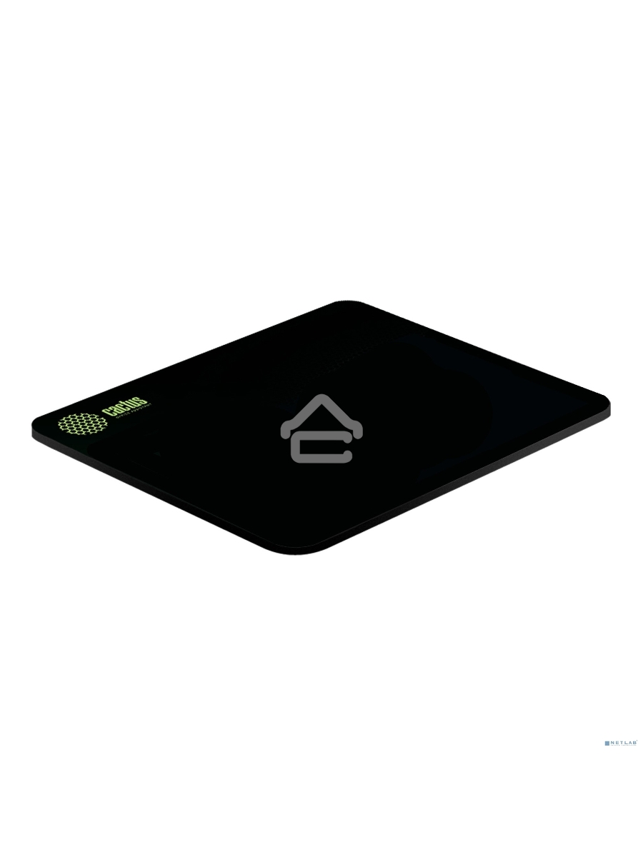 Коврик для мыши Cactus CS-MP-P01M Средний черный 300x250x2мм