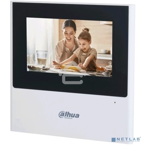 Видеодомофон DAHUA DHI-VTH2611L-WP, Dahua Wi-Fi Indoor Monitor