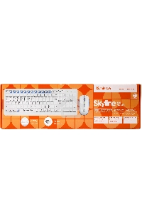 Клавиатура + мышь Defender  Skyline 895 Nano W (Белый) Кл:104, 1000/1500/2000dpi