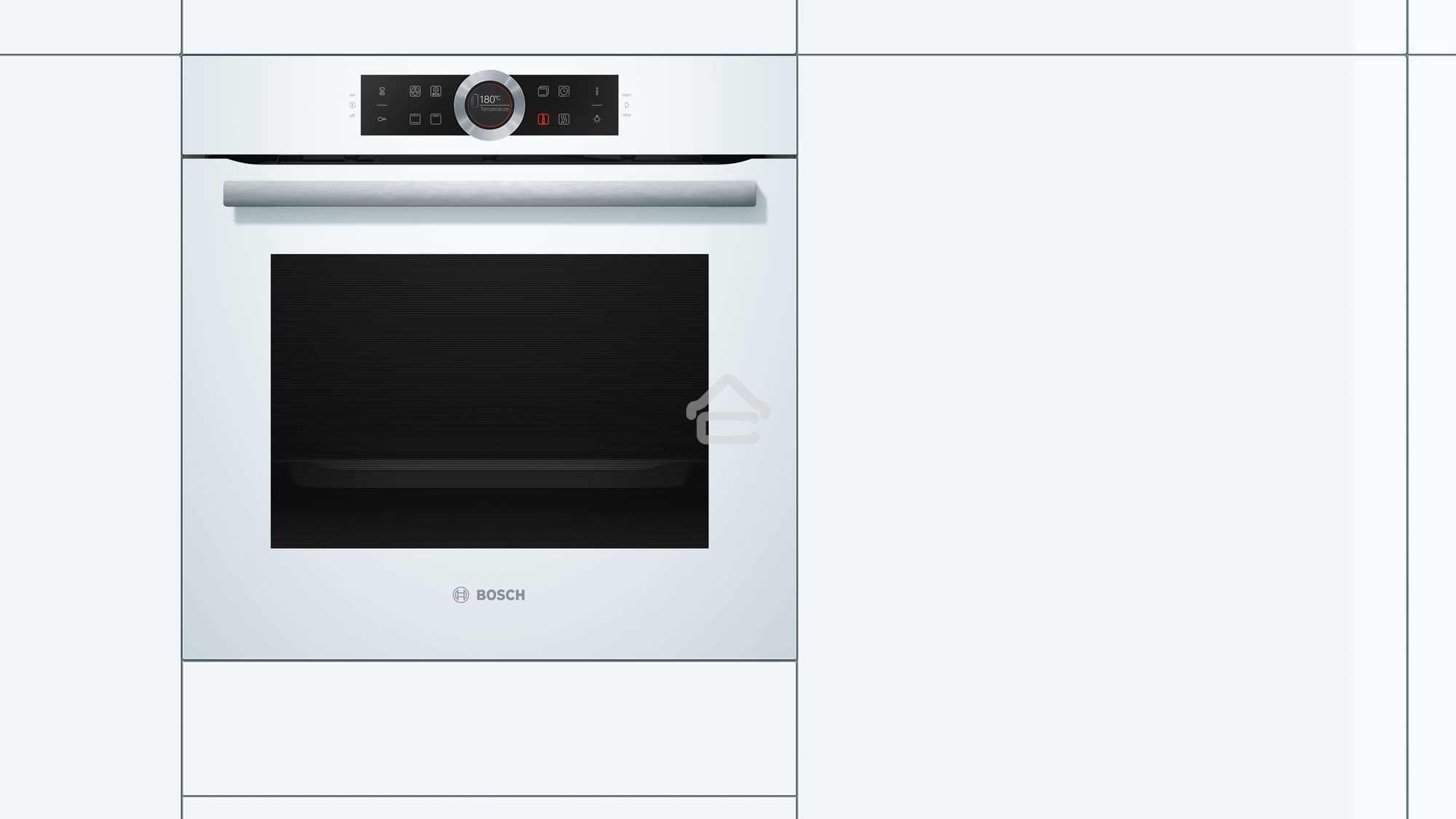 Духовой шкаф электрический Bosch HBG634BW1 белый, встраиваемый