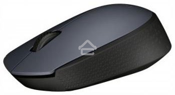 Мышь беспроводная Logitech M170 черный/темно-серый, 1000 dpi, радиоканал, USB, кнопки - 3