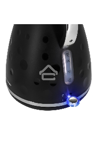 Чайник Maunfeld MFK-647BK черный с хромированными элементами