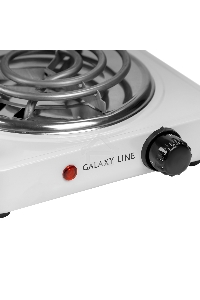 Электрическая плитка Galaxy Line GL 3003, белый, электрическая, 1000 Вт
