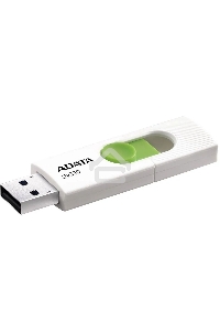Флеш диск 32GB A-DATA UV320, USB 3.2, белый/зеленый