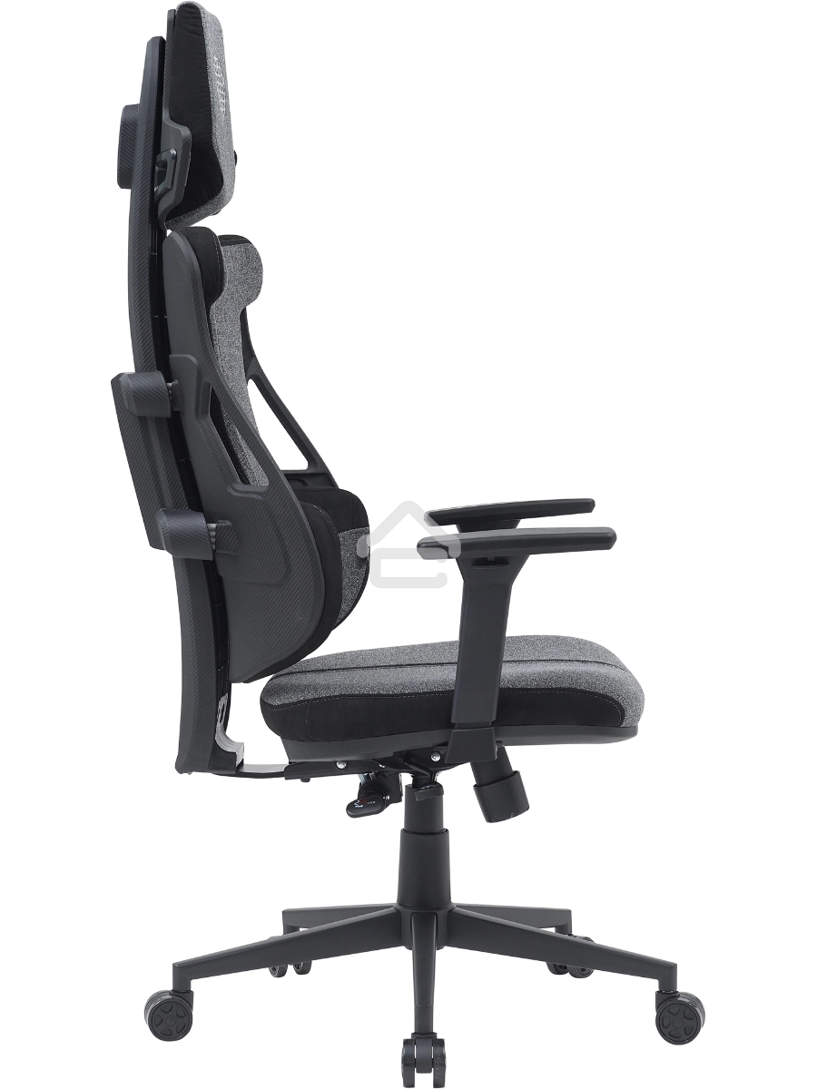 Кресло компьютерное Cactus CS-CHR-DUO-GYBK серый/черный
