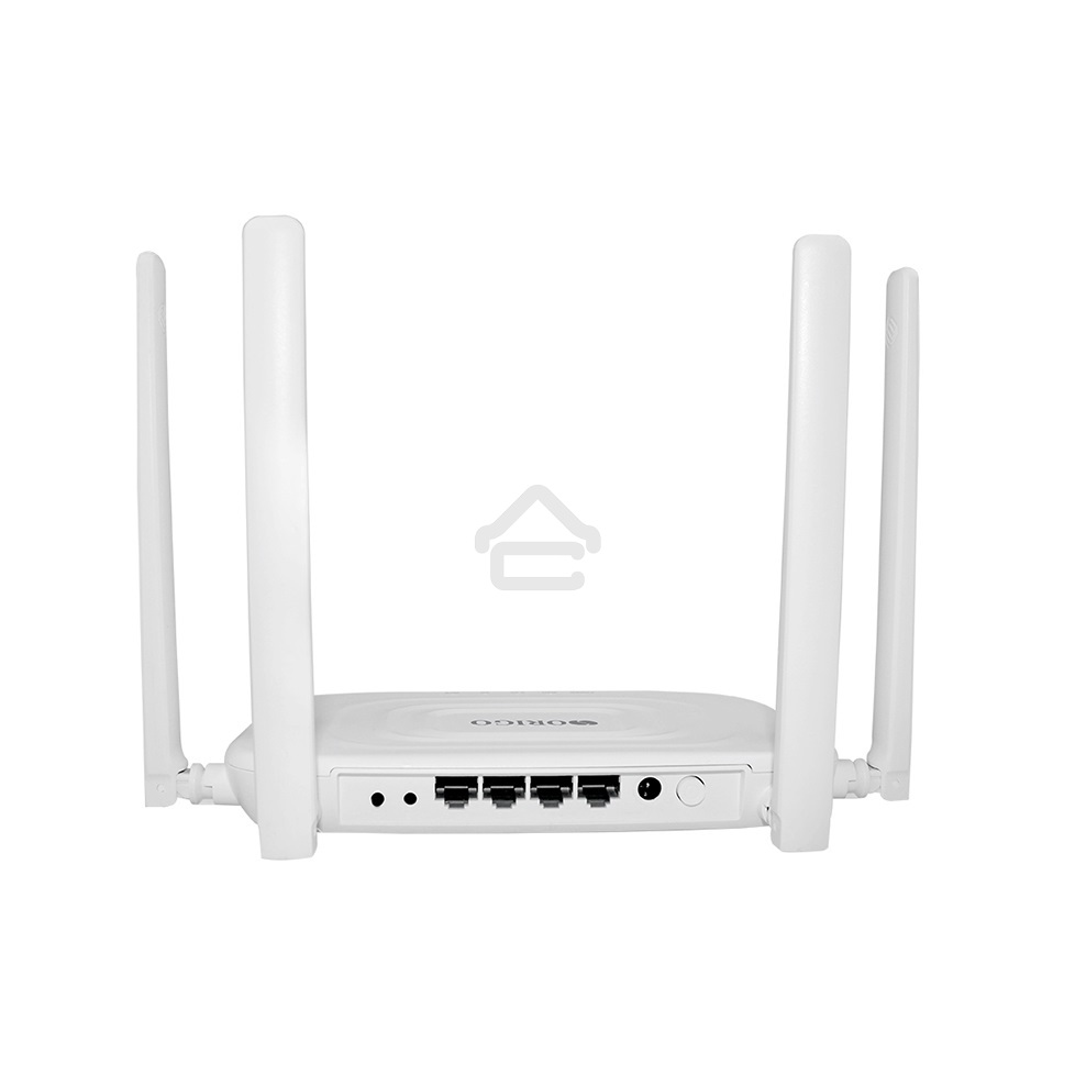 Беспроводной двухдиапазонный маршрутизатор AC1200, 1x100Base-TX WAN, 3x100Base-TX LAN, 4 внешние антенны 5 dBi