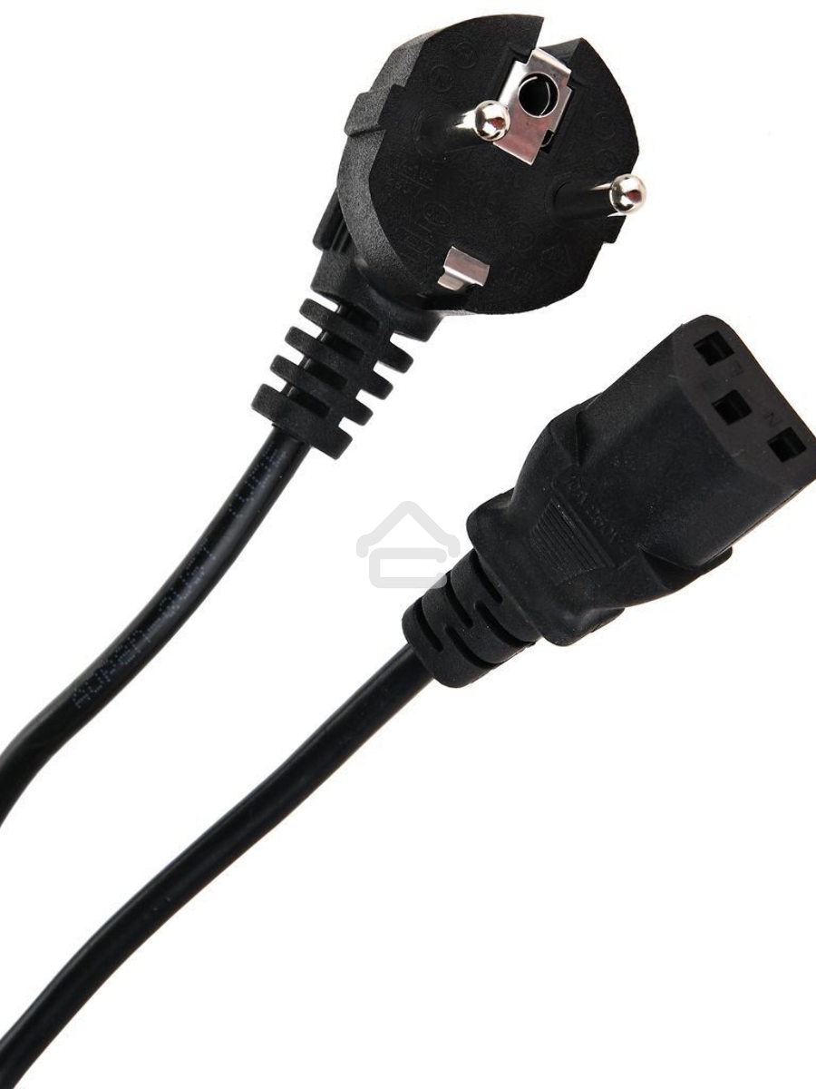 Кабель компьютер-розетка Aopen 1.8метра 220V (EURO) VDE 3G*0,5mm2 QUST ACE021-1.8M