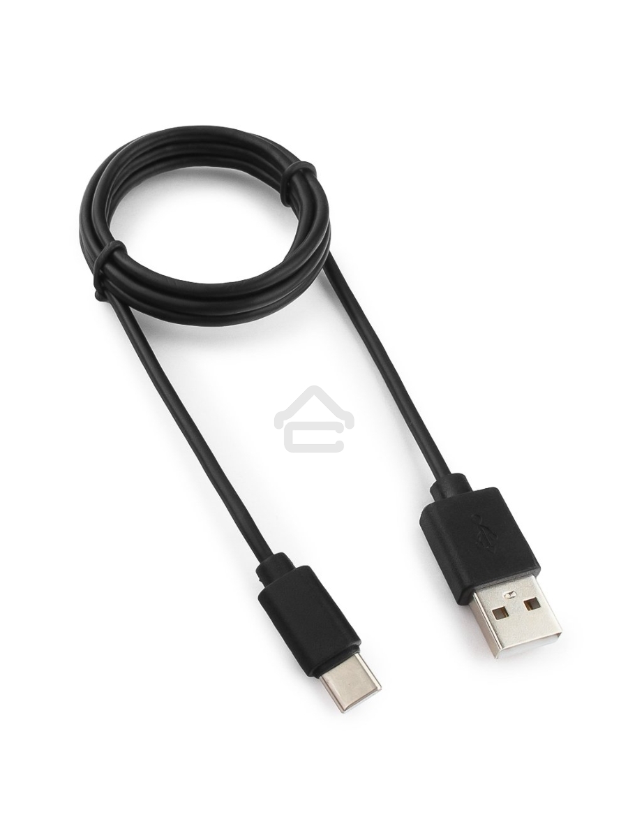 Кабель USB Гарнизон GCC-USB2-AMCM-1M, USB2.0 AM/ USB3.1 Type-C, 1м, пакет