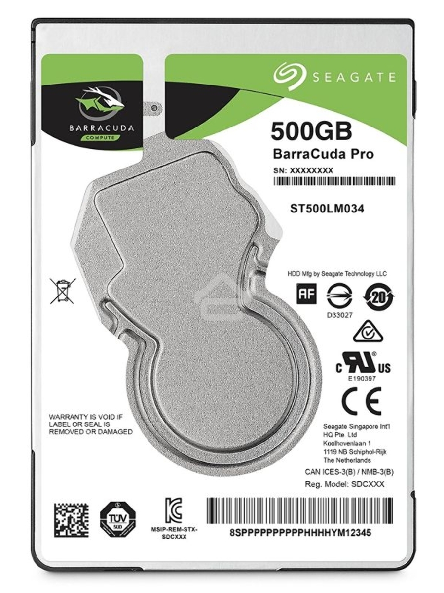 Жесткий диск Seagate HDD 500 GbBarraCuda ST500LM034 2.5