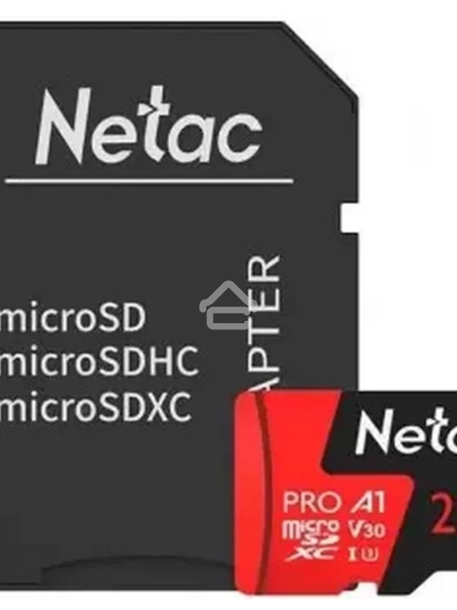 Флеш Карта MicroSD card Netac P500 Extreme Pro 256GB, retail version w/SD adapter