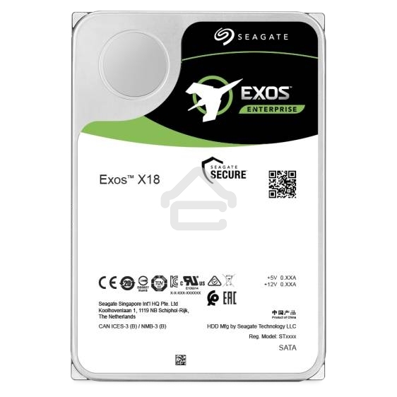 Жесткий диск Seagate SAS 12TB 7200RPM 12GB/S 256MB ST12000NM004J