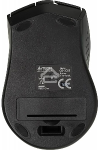 Мышь беспроводная A4Tech G9-500F черный, 1200 dpi, радиоканал, USB, кнопки - 4