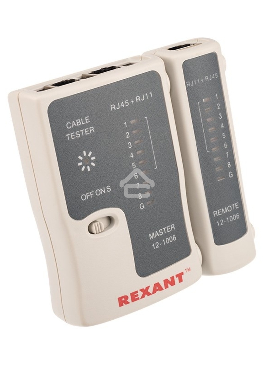 Тестер кабеля RJ-45+RJ-11 468 Rexant