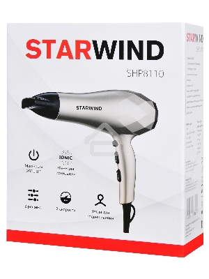 Фен Starwind SHP8110 2000Вт шампань
