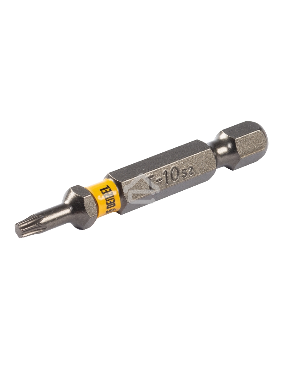 Набор бит TORX 10х50, сталь S2, шестигранный профиль, 10 шт. Denzel