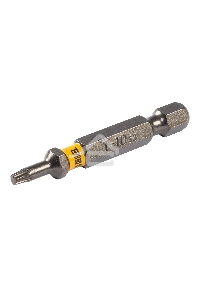 Набор бит TORX 10х50, сталь S2, шестигранный профиль, 10 шт. Denzel