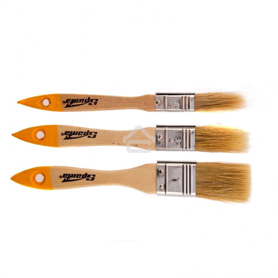 Набор кистей Sparta 3 шт. (плоские 1/2