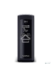 Источник бесперебойного питания UPS CyberPower VP1200EILCD  Line-Interactive 1200VA/720W USB/RS-232/RJ11/45  (4 + 4 IEC С13)